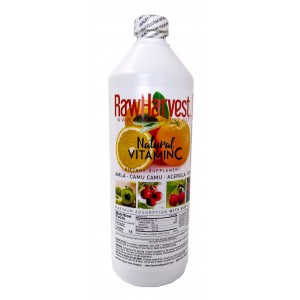 RawHarvest Natural Liquid Vitamin C, 25 Oz